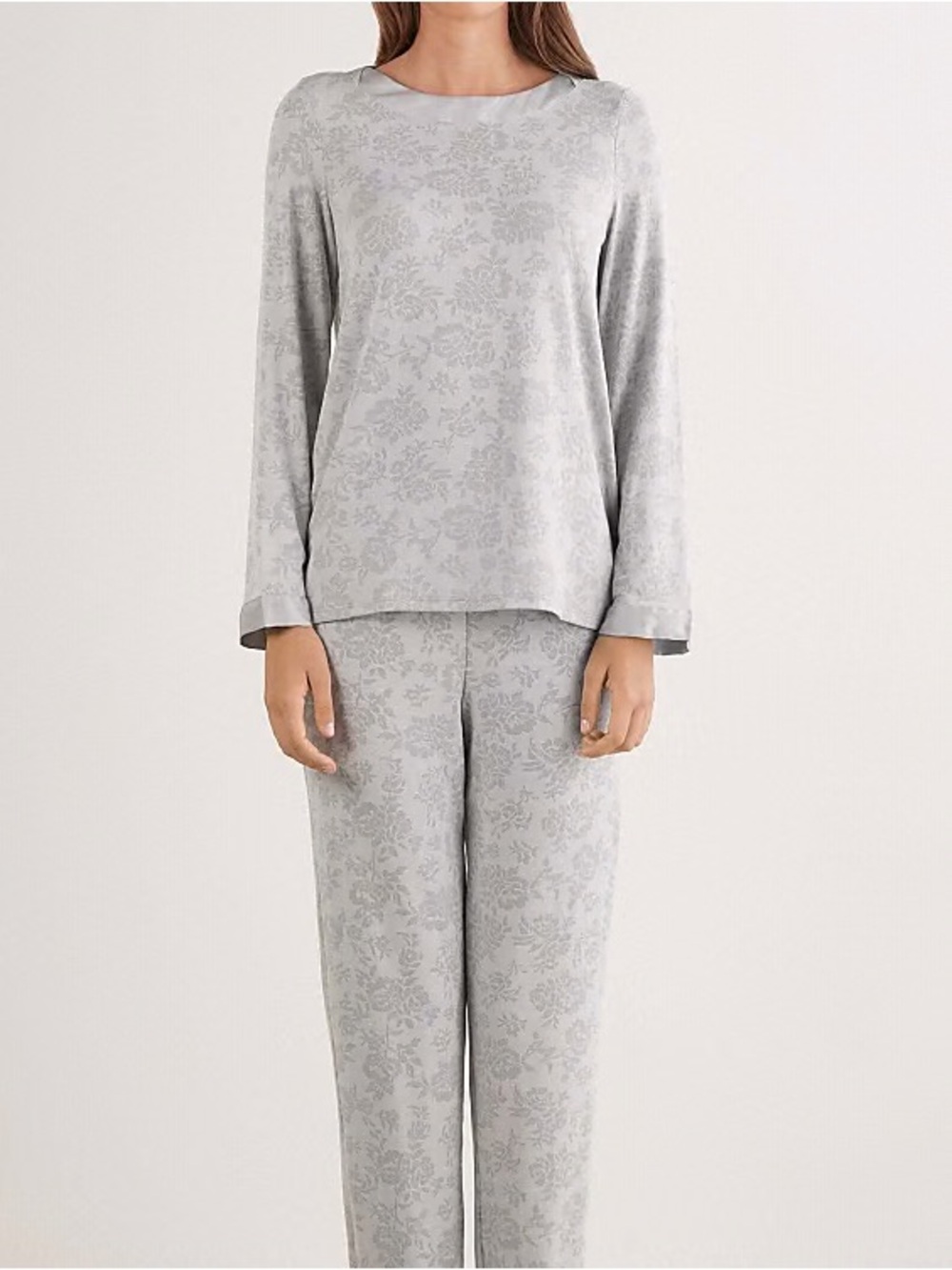 Intimissimi Soft Dreams Devoré Pattern Long Pajama Set Medium